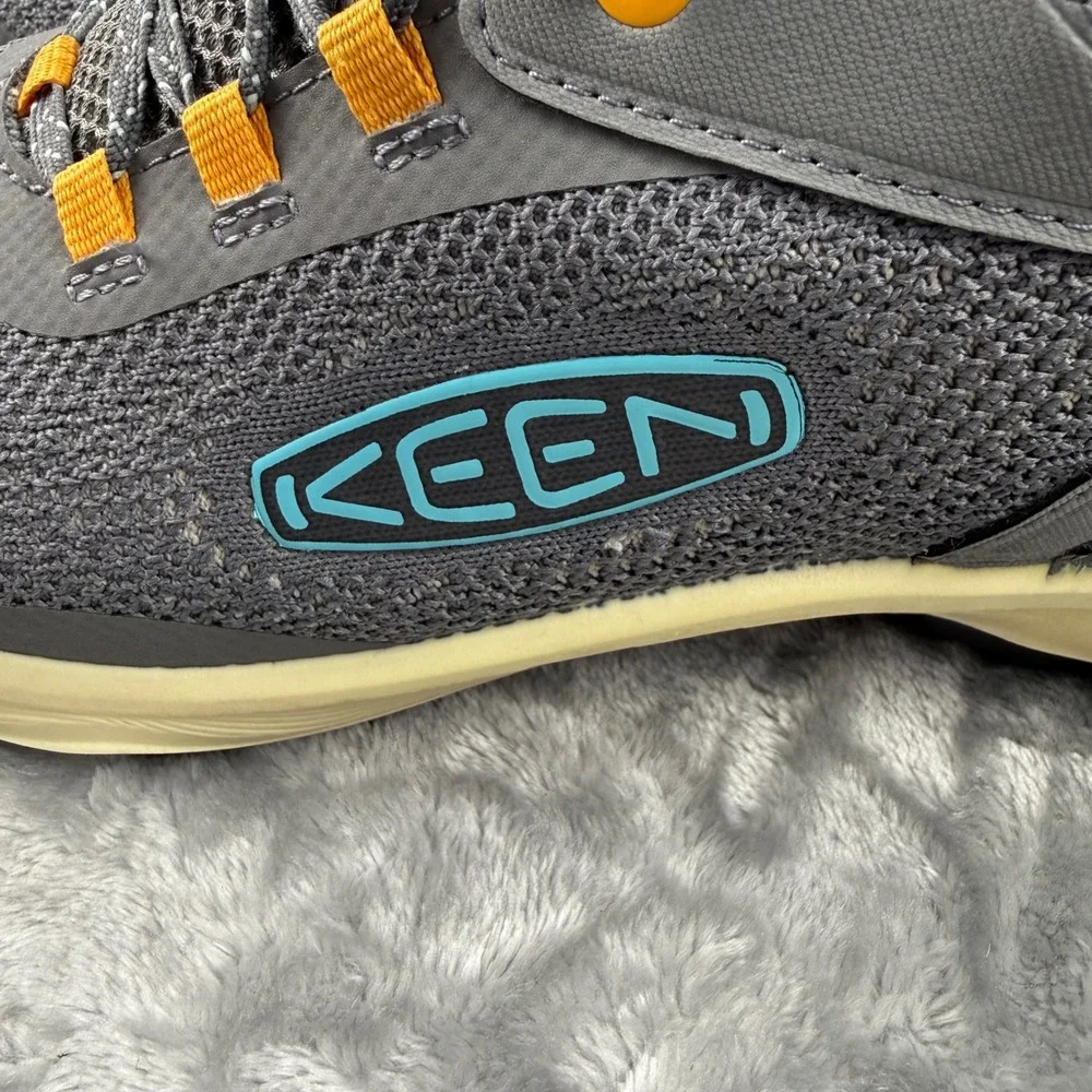 KEEN Terradora Speed Womens Shoes Grey Aqua Orange Size 10 Hiking Gorpcore‎